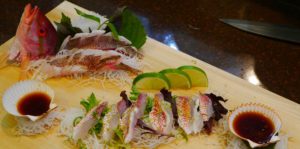 Yellowtail Snapper Sashimi Sushi