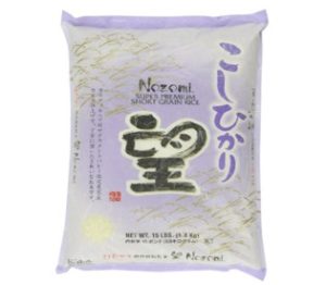 Nozomi Premium Short Grain Rice