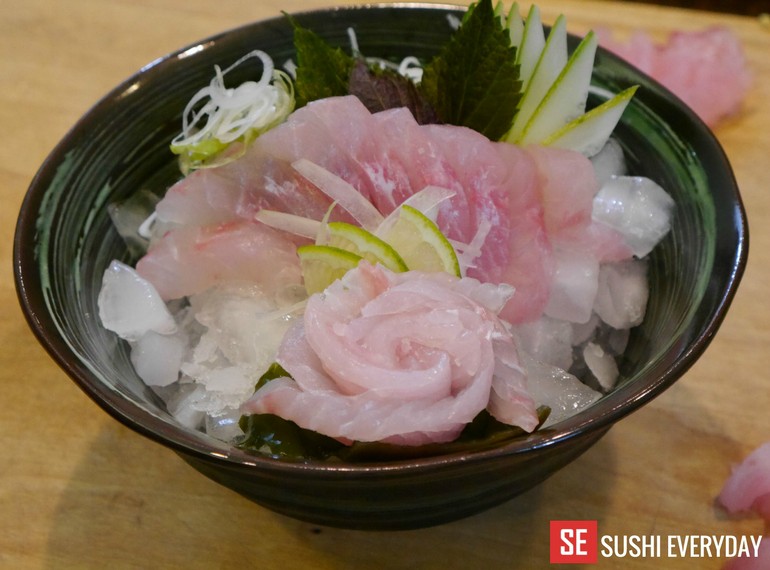 Grouper Sushi and Sashimi (Scamp)